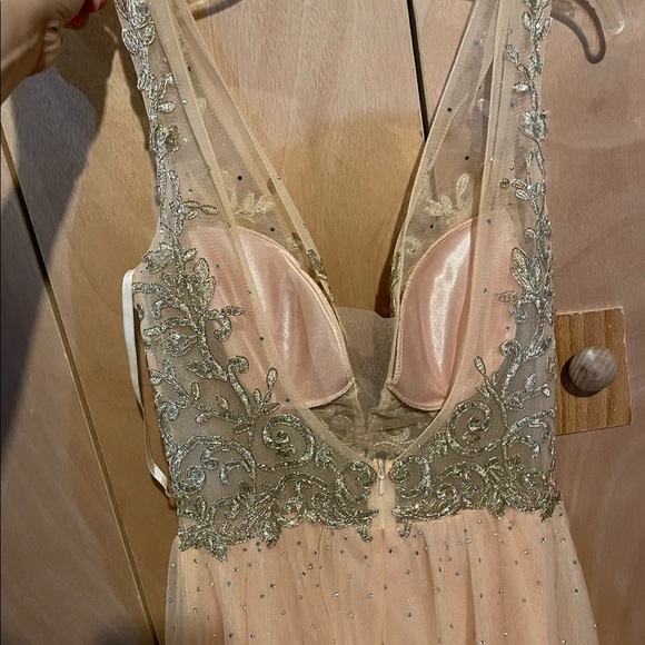 Sparkling Gown with Overskirt - Picture 4 of 5